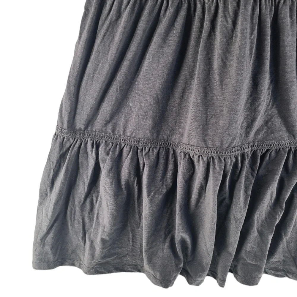 GOOD HART by MATILDA JANE McKinney Tierred Dress in Charcoal Size Small - Picture 6 of 9
